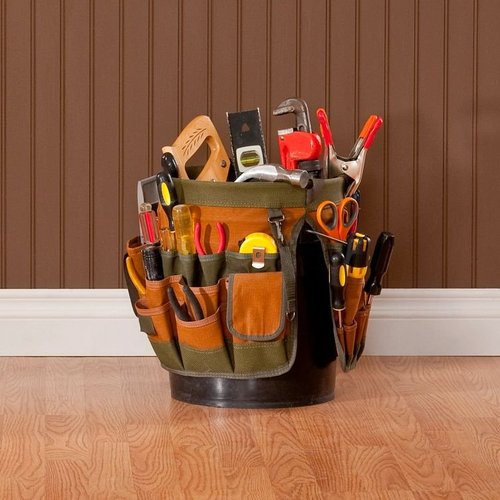 Services installation tool bucket from The Carpet Shop - Inspired Floors for Less in Benton Harbor, MI