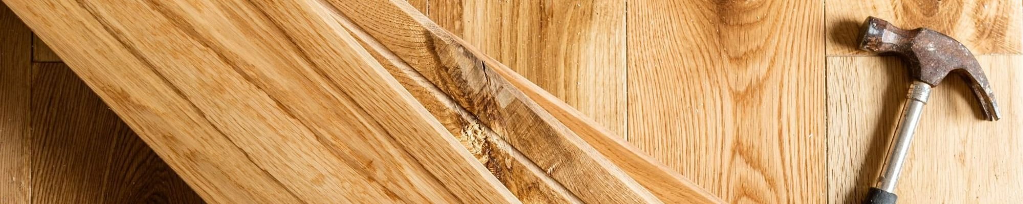 Hammer on wood planks for flooring from The Carpet Shop - Inspired Floors for Less in Benton Harbor, MI
